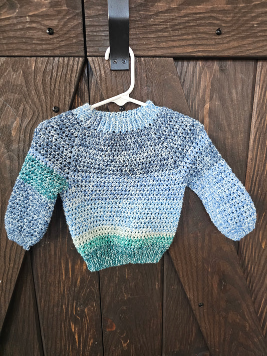 Infant Crocheted Sweater