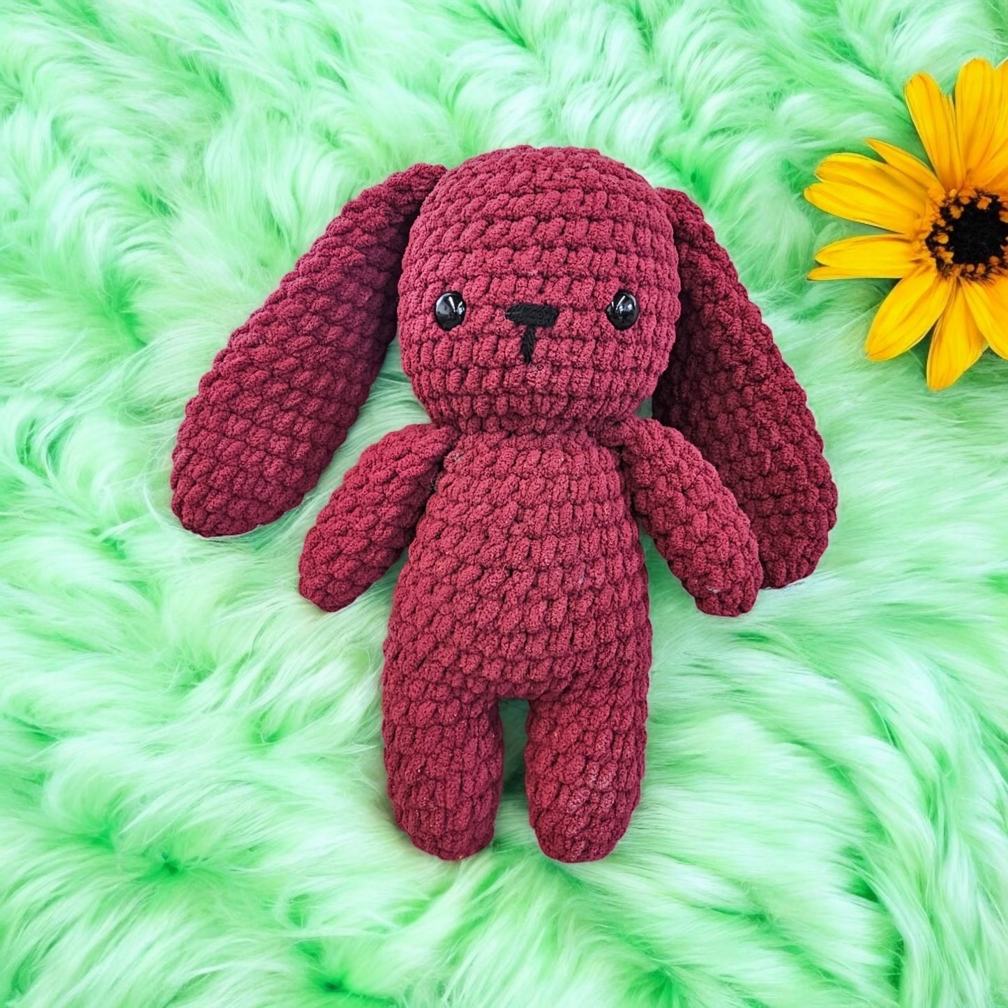 Large Crochet Bunny Rabbit Plushie