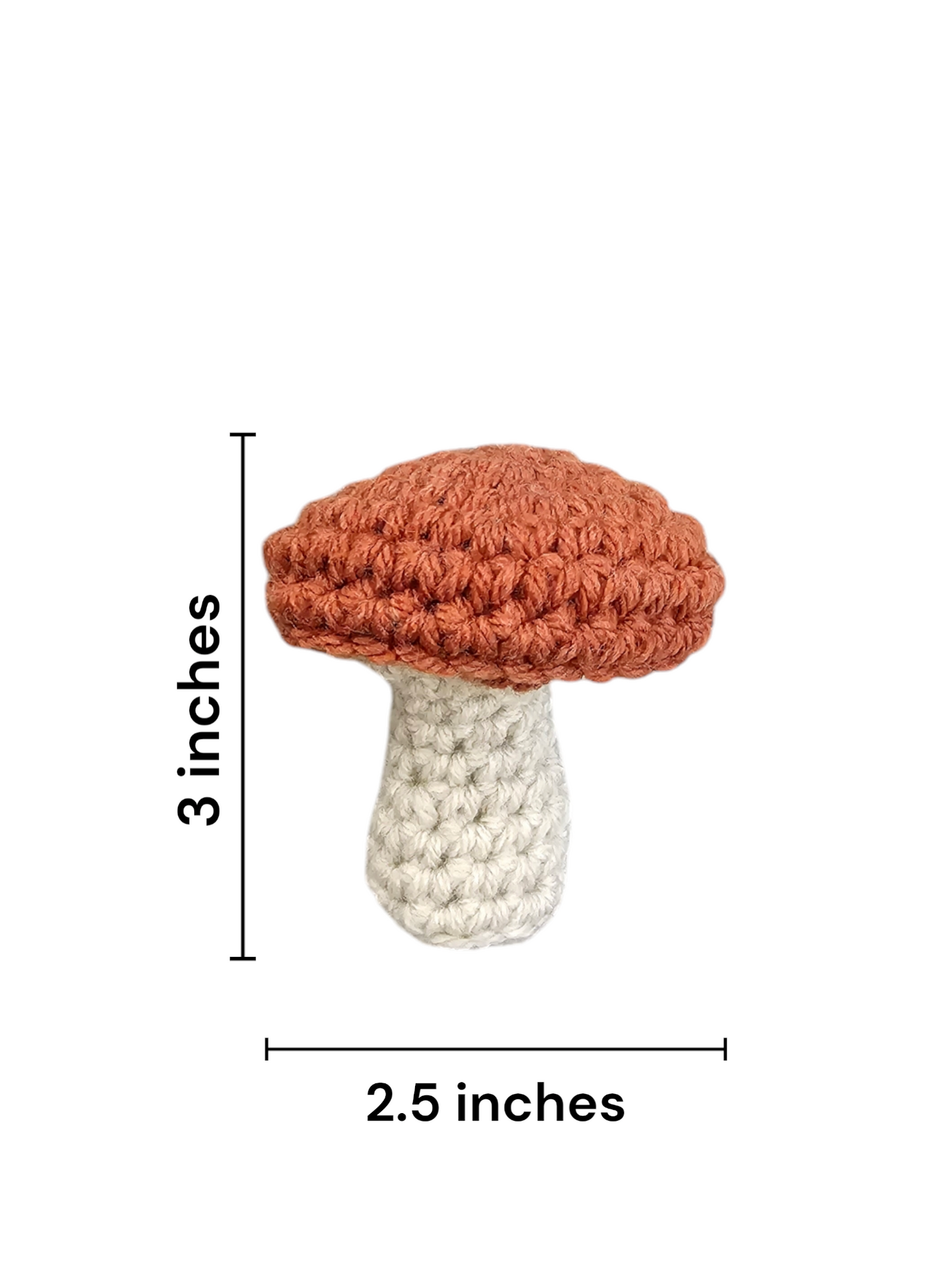 Small Crocheted Mushroom