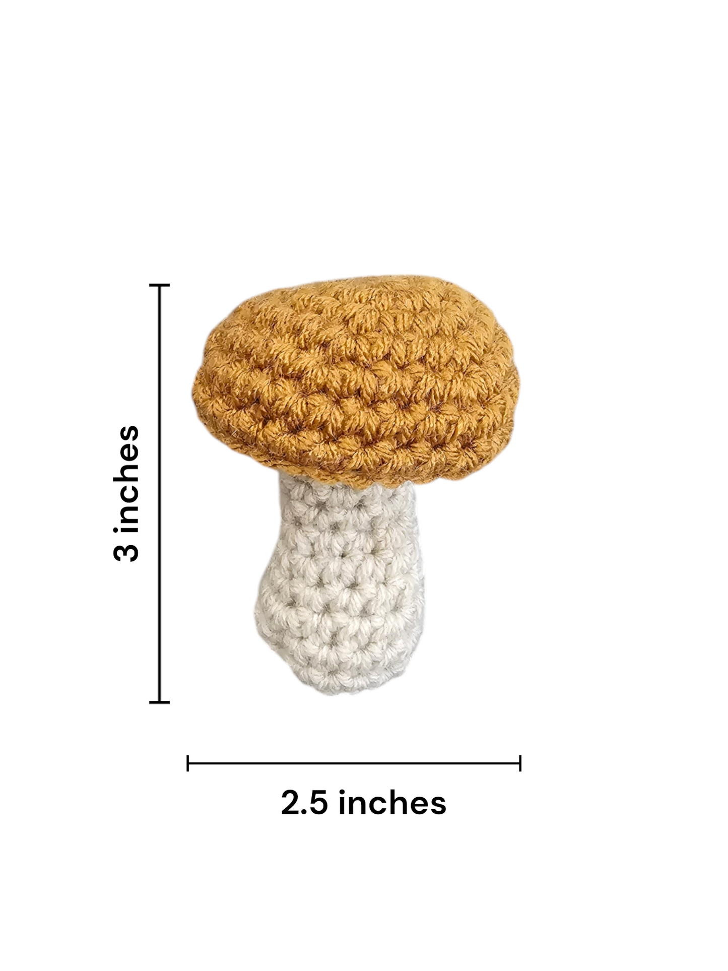 Mushroom Crocheted Plushie