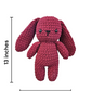 Large Crochet Bunny Rabbit Plushie