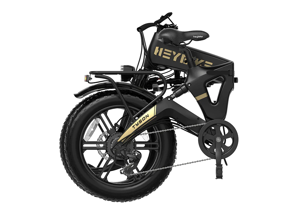 Heybike Tyson Electric Bike for Adults, 1200W Folding Ebike with Dual Suspension