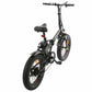 Ecotric 48V 13ah Cheetah portable and folding fat electric bike with LCD display