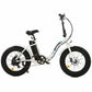 Dolphin UL Certified-Ecotric 20inch black Portable and folding fat electric bike