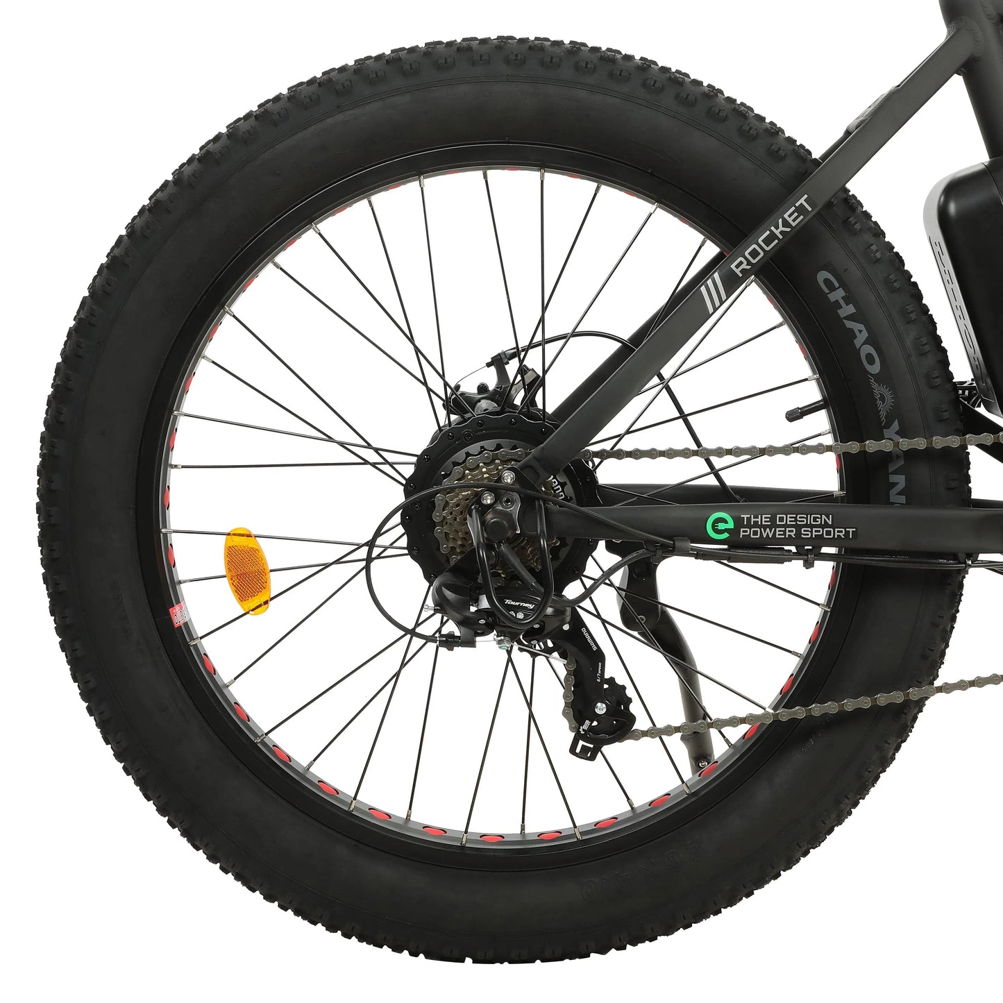 UL Certified-Ecotric Rocket Fat Tire Beach Snow Electric Bike