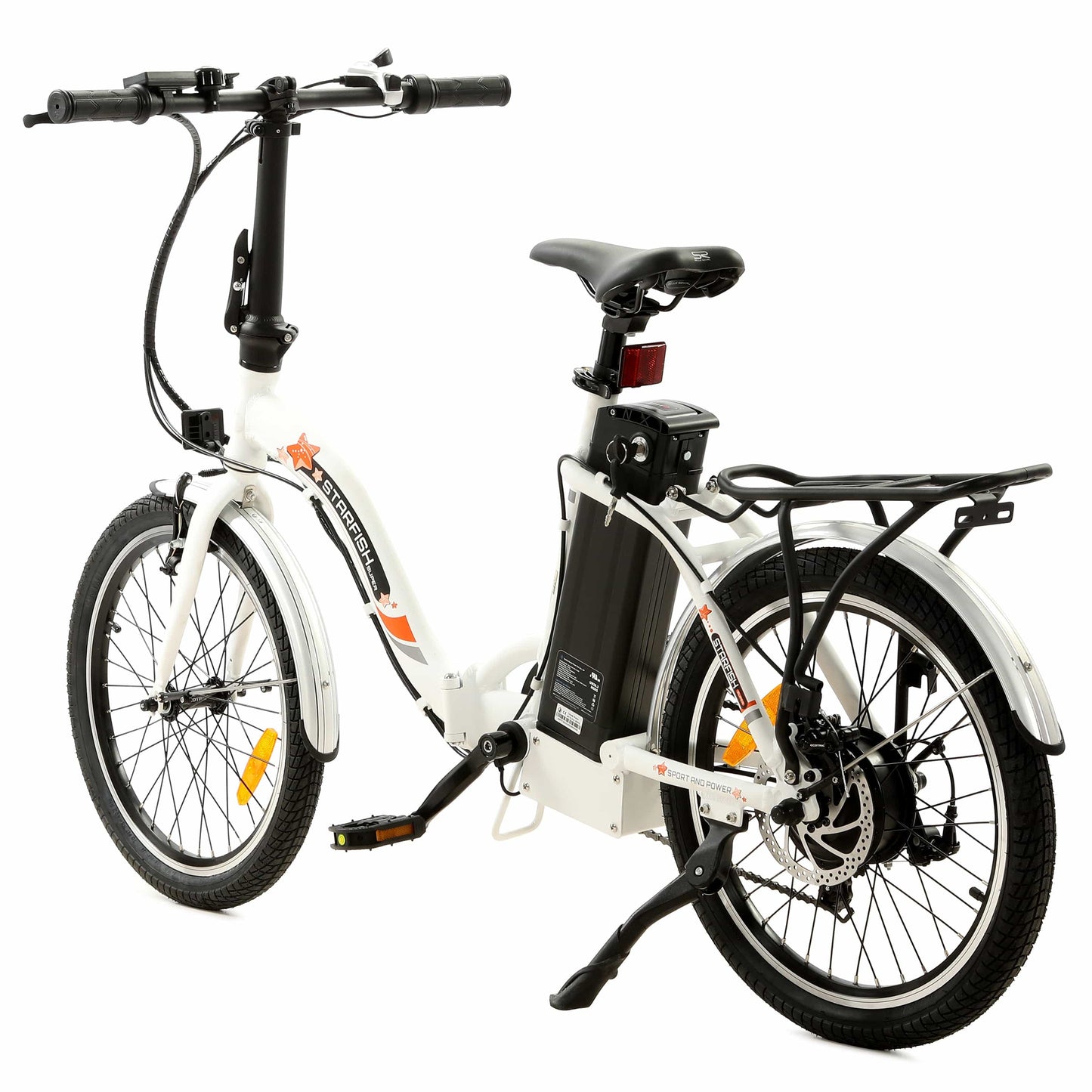 UL Certified-Ecotric Starfish 20inch portable and folding electric bike