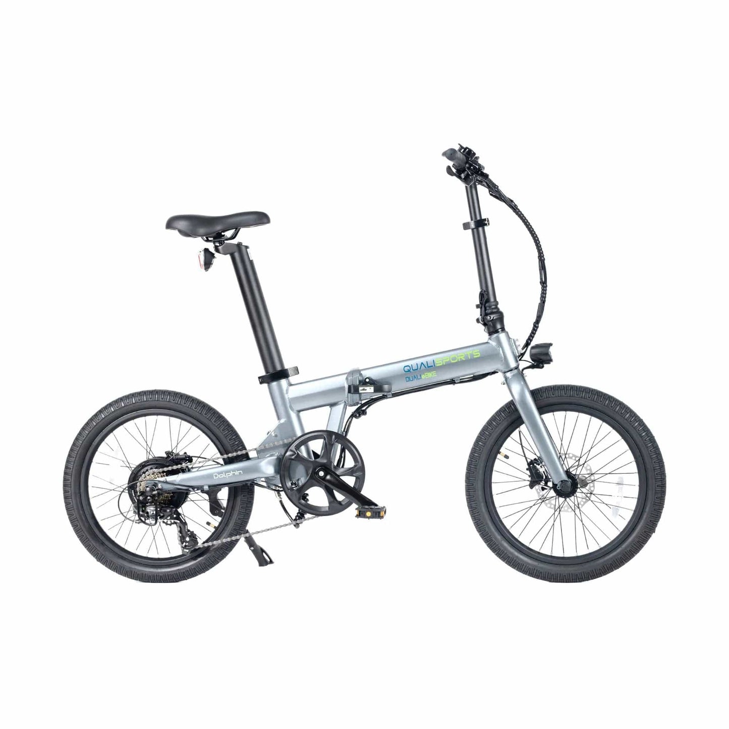 Dolphin Qualisports Folding Electric City Bike 48V 500W 10.5Ah - option for dual battery!