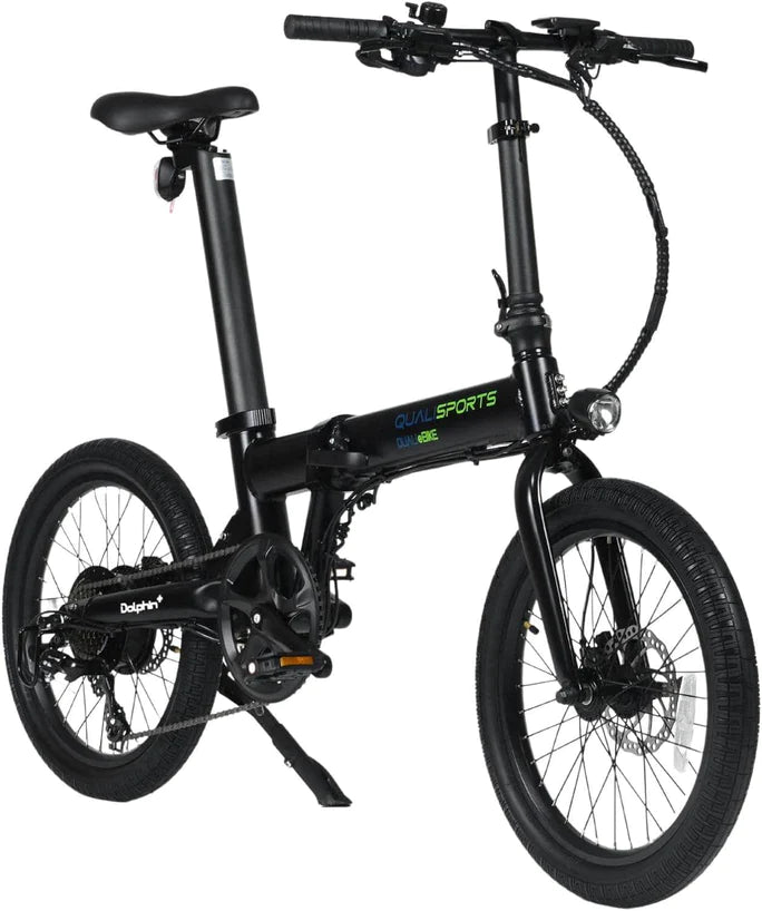 Dolphin Qualisports Folding Electric City Bike 48V 500W 10.5Ah - option for dual battery!